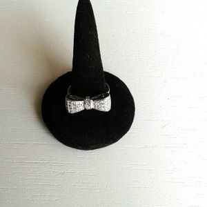925 Sterling Silver Bowknot Ring
